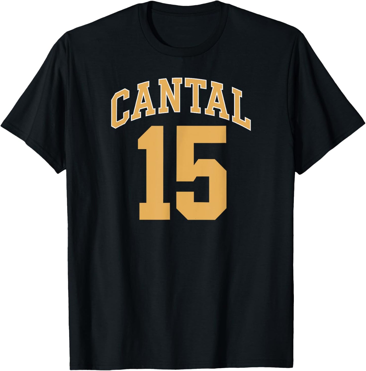 Cantal 15 , Black, S T-Shirt - T-Shirt | Black