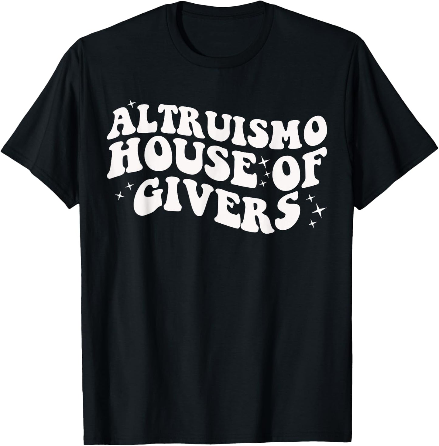 Groovy Altruismo House Of Givers RCA School Spirit T-Shirt - T-Shirt | Black