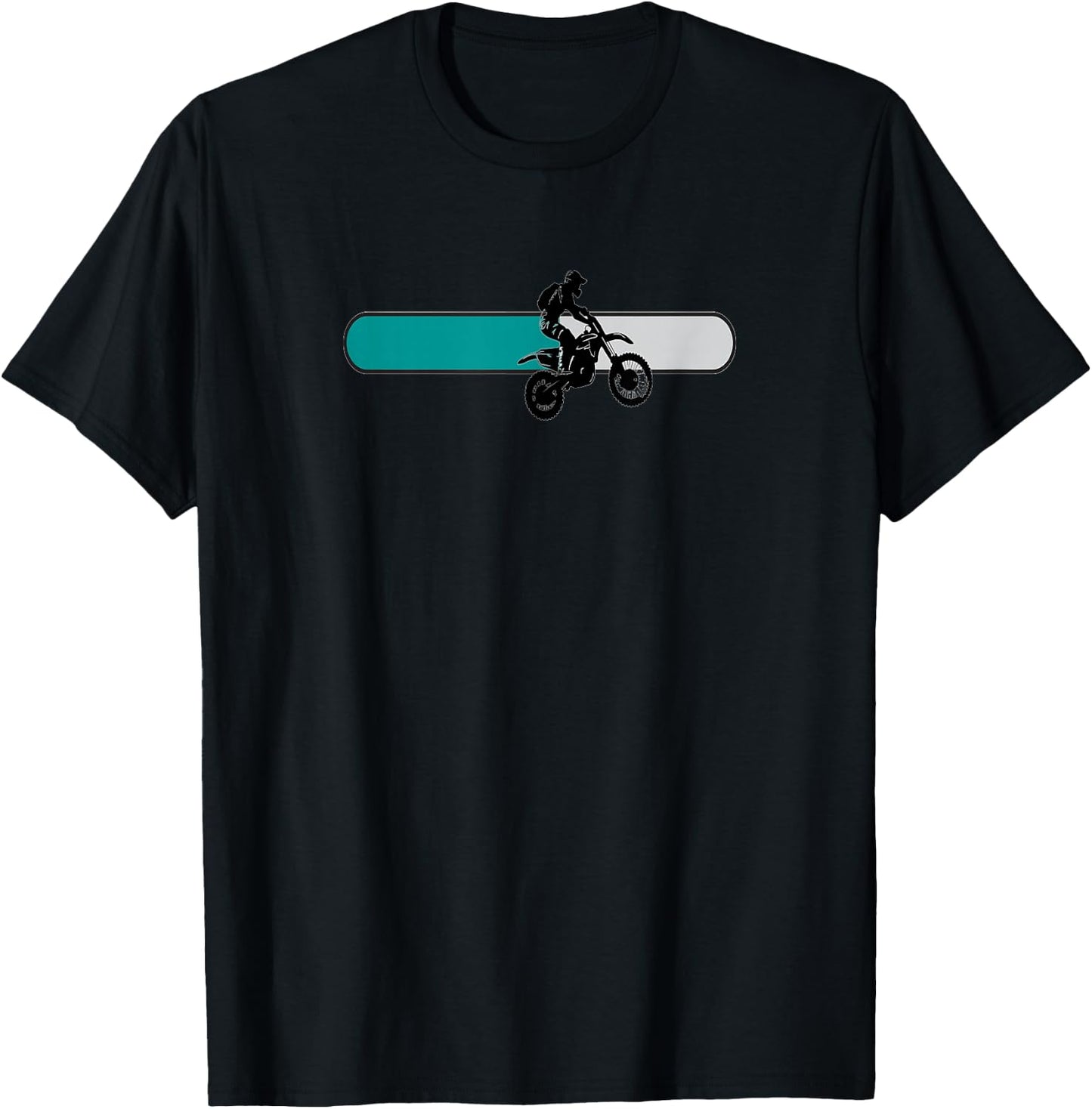 Motocross dirt bike loading apparel T-Shirt - T-Shirt | Black