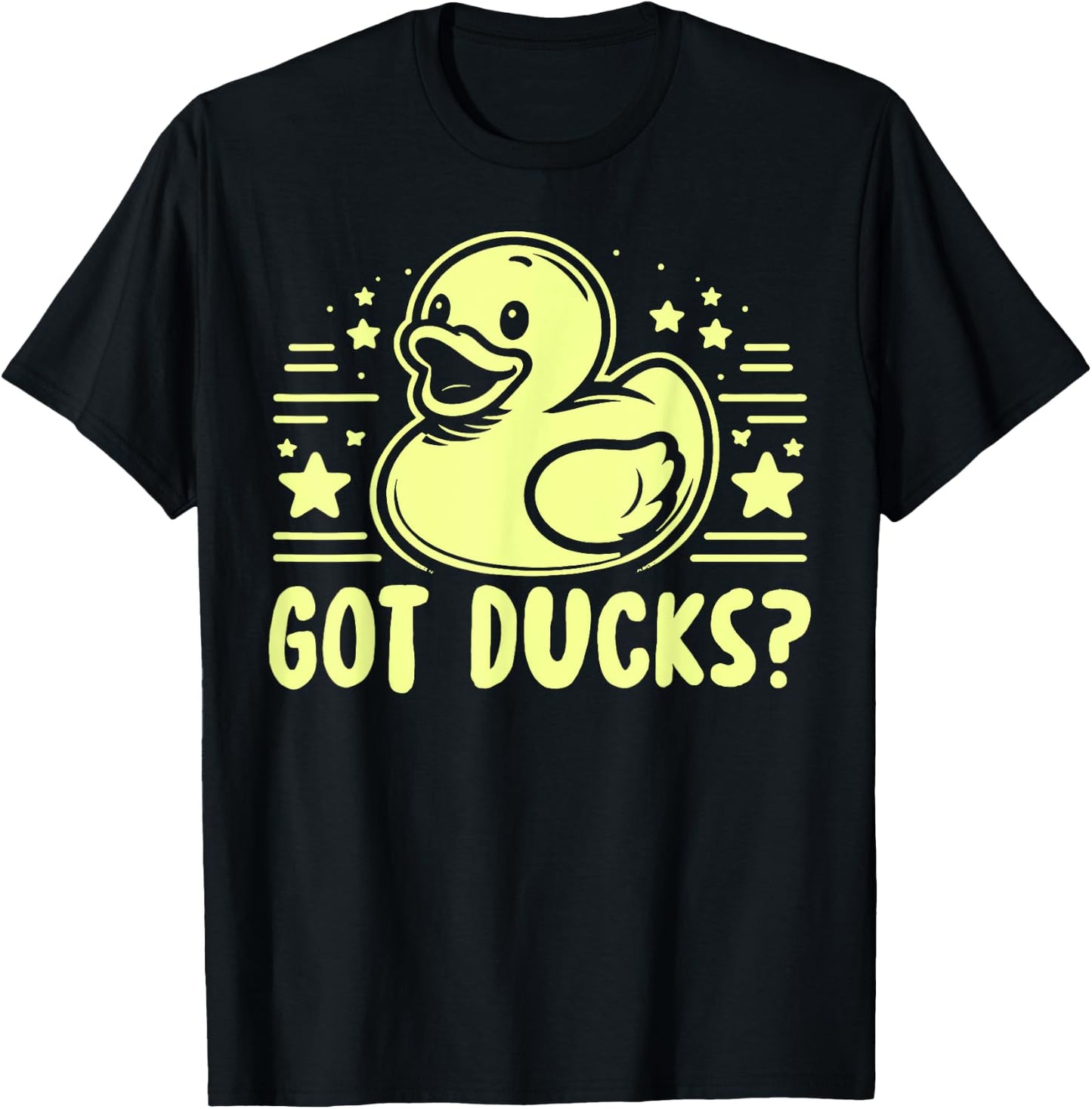 Got Ducks Rubber Duck T-Shirt - T-Shirt | Black