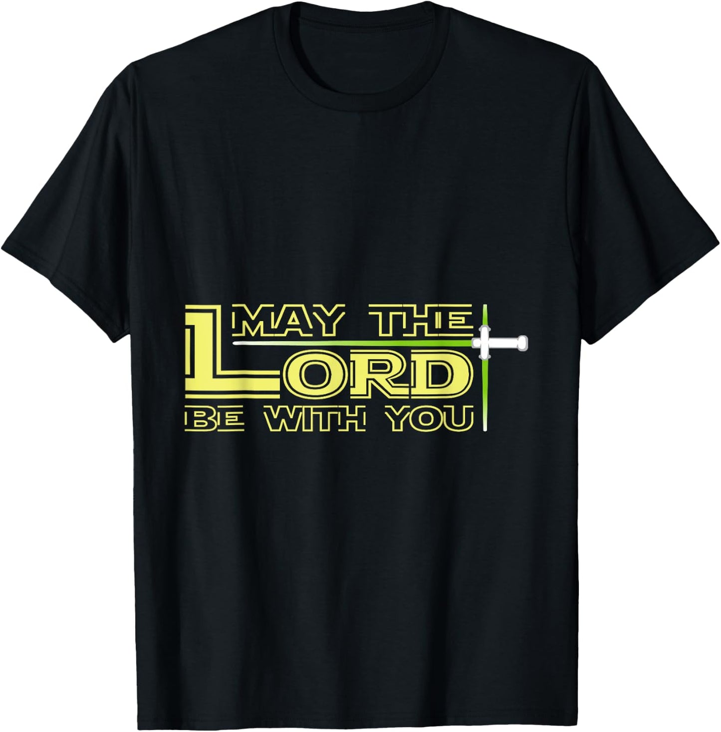 May The Lord Be With You Peacemaker And A Christian T-Shirt - T-Shirt | Black