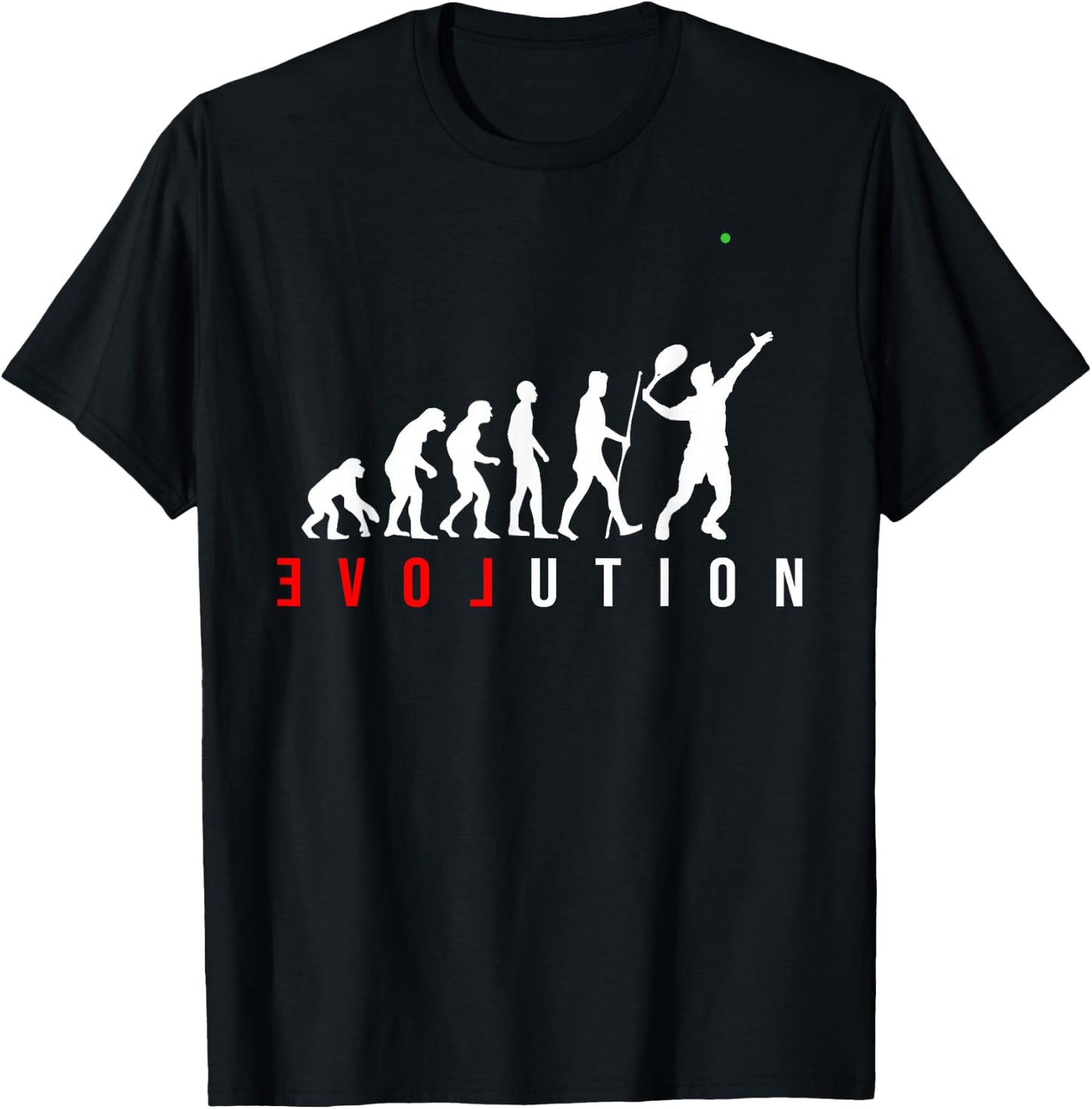 Tennis Evolution T-Shirt - T-Shirt | Black