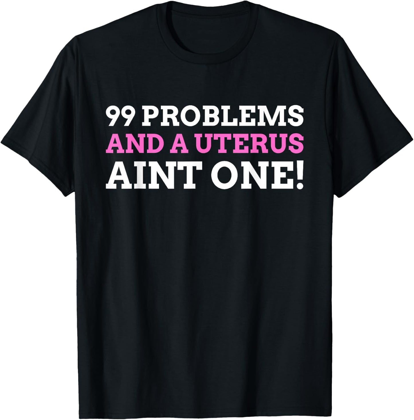 Funny Hysterectomy Gifts Endometriosis Uterus - Black, Small T-Shirt - T-Shirt | Black