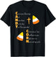 Christian Candy Corn Halloween Jesus Loves Boys Girls Kids T-Shirt - T-Shirt | Black
