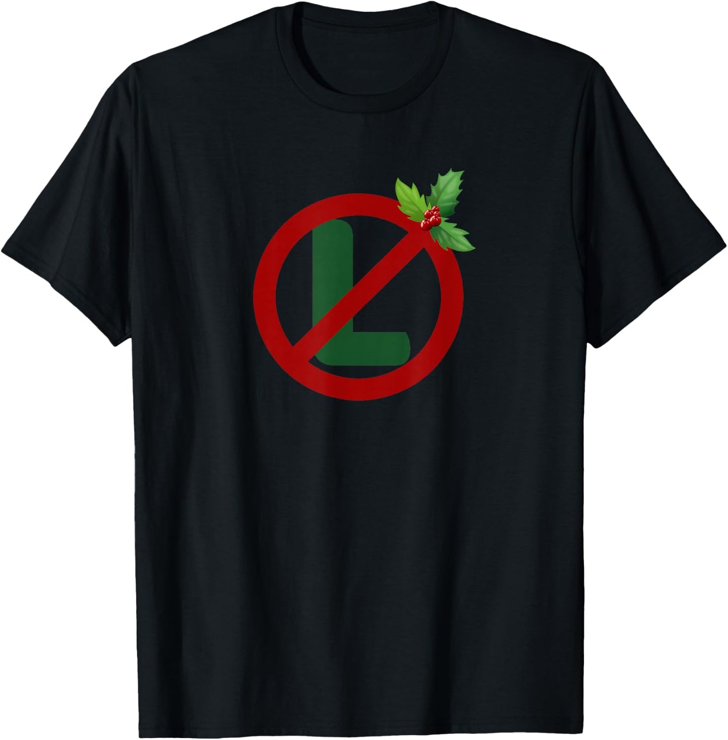 No L Noel Christmas T-Shirt - T-Shirt | Black