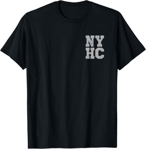 Distressed NYHC New York Hardcore Punk , black, s T-Shirt - T-Shirt | Black