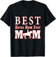 Women's Best Horse Mom Ever Horse Lover Rider Mother's Day T-Shirt - T-Shirt | Black