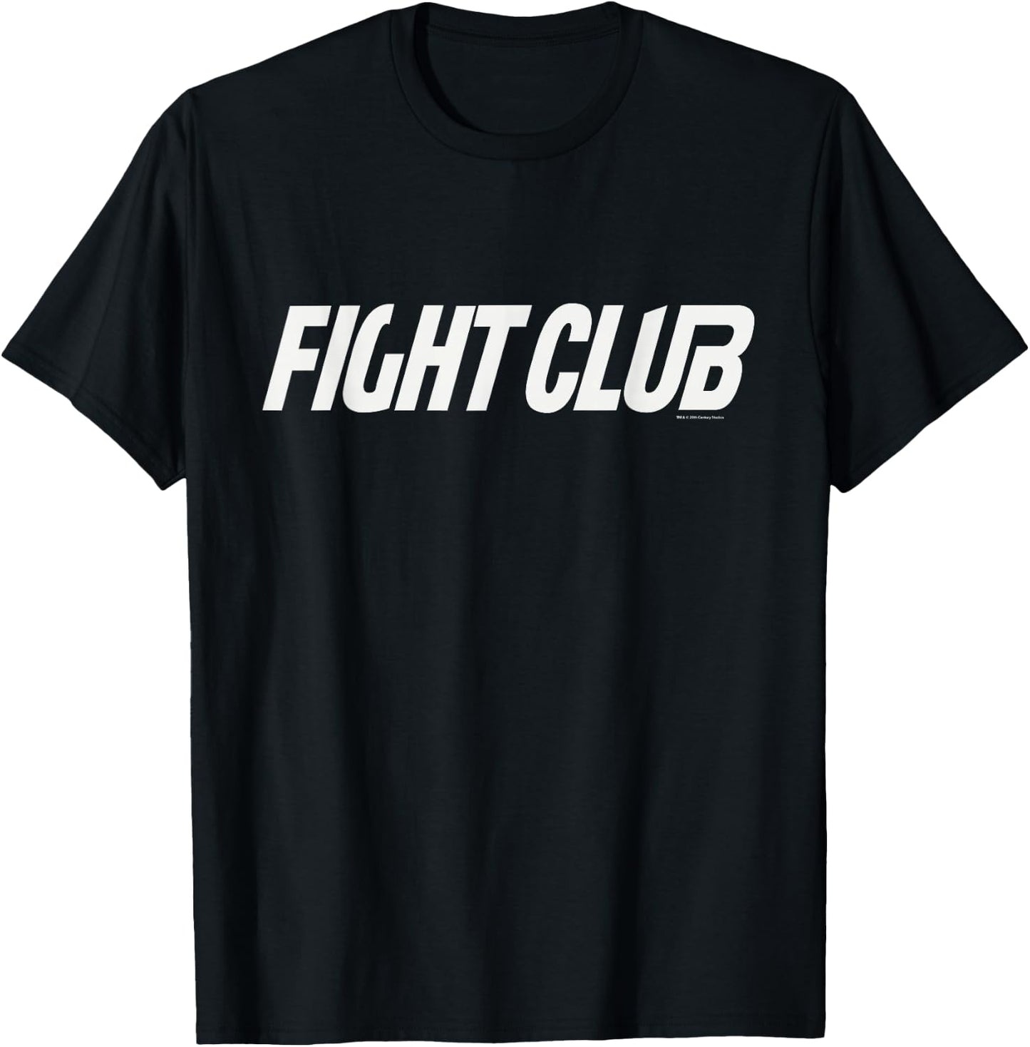 Fight Club 1999 Movie Official Film Logo , Black, S T-Shirt - T-Shirt | Black