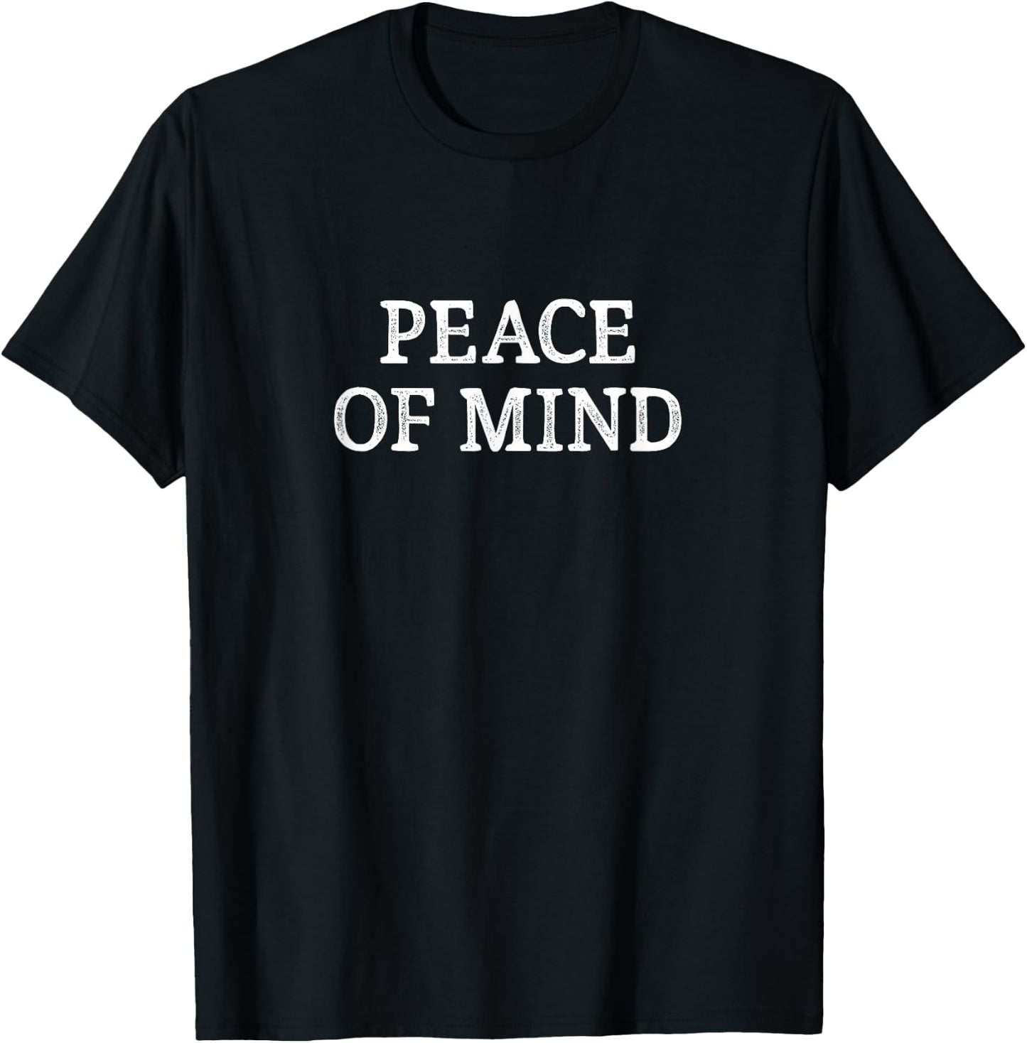 Peace Of Mind - Vintage Style T-Shirt - T-Shirt | Black