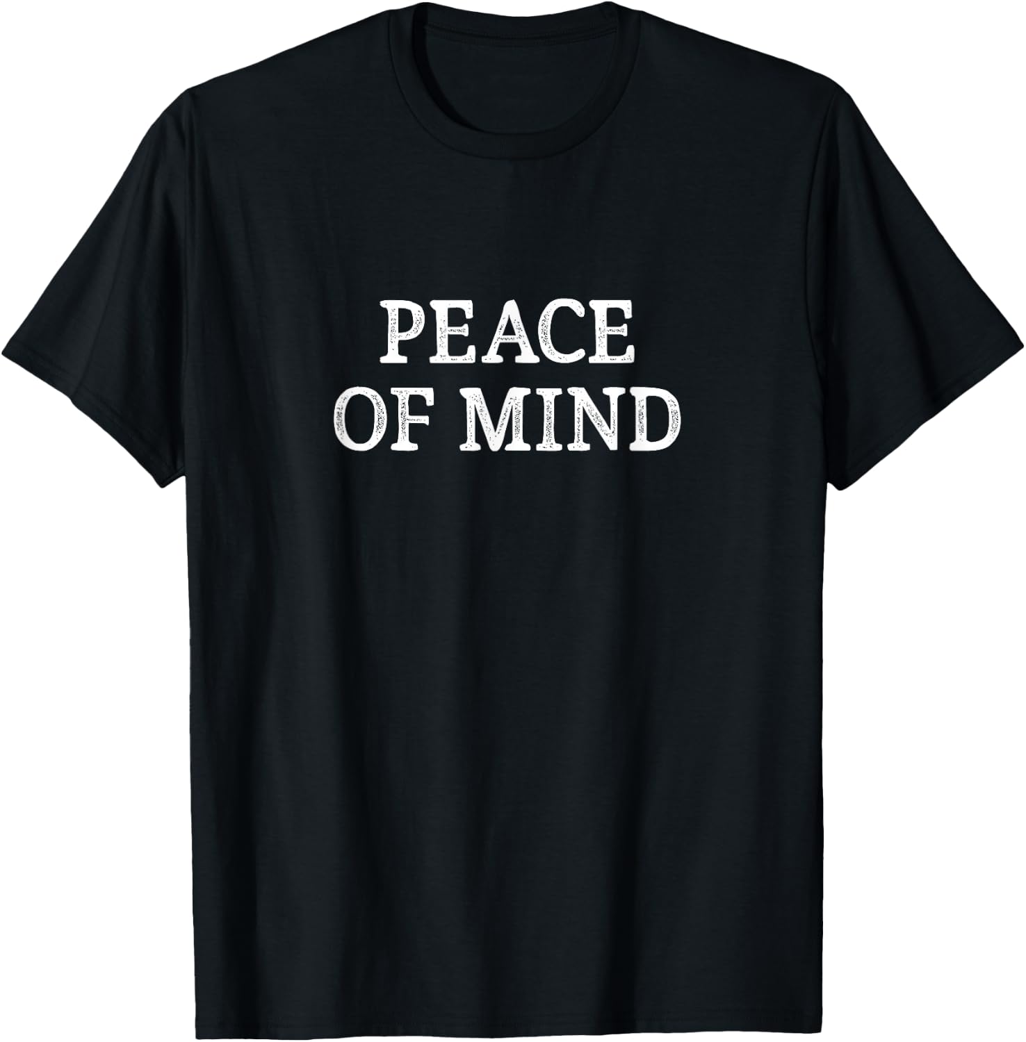 Peace Of Mind - Vintage Style T-Shirt - T-Shirt | Black