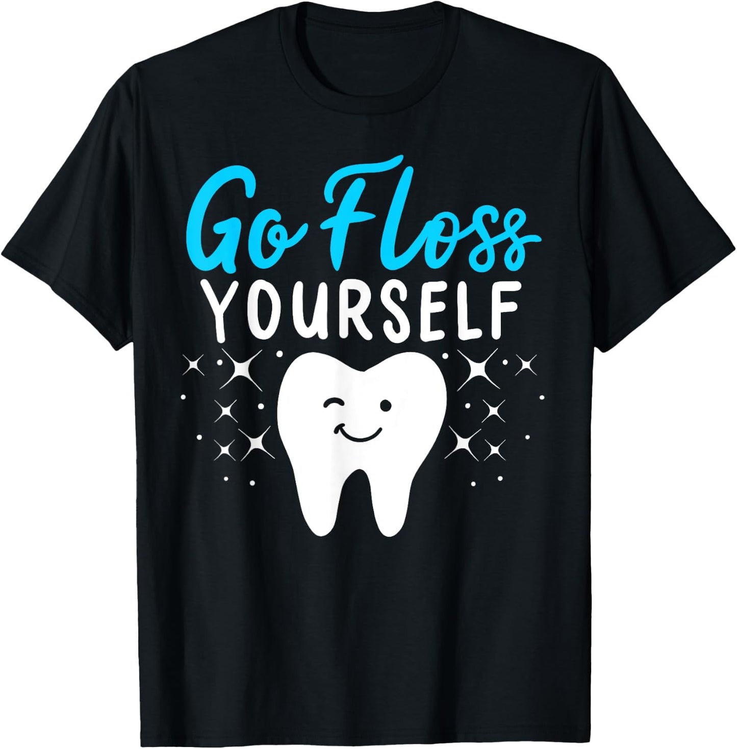 Dental Assistant Hygienist Dentist Tooth Gift T-Shirt - T-Shirt | Black