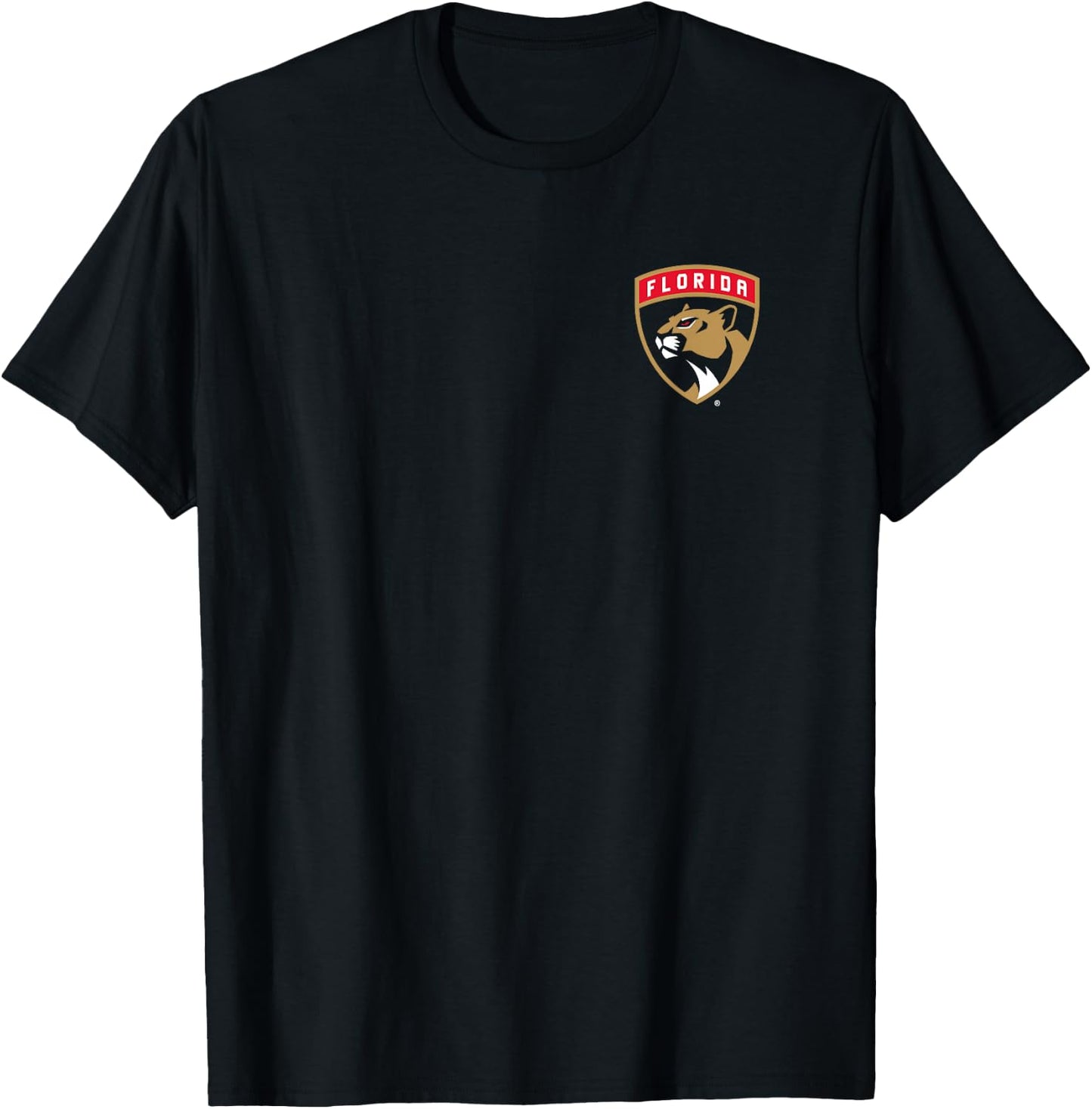 Florida Panthers Dad Back Navy NHL Officially Licensed T-Shirt - T-Shirt | Black