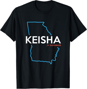 Keisha Lance Bottoms Georgia Governor 2026 T-Shirt - T-Shirt | Black