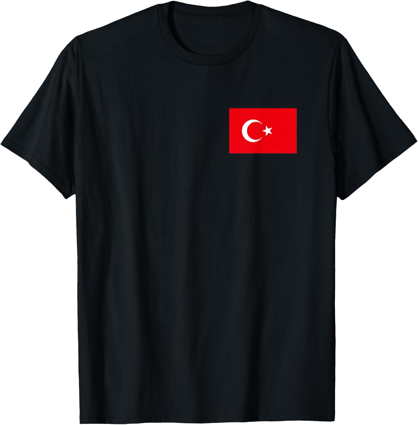 Türkei Flagge Türk Bayragi Design Damen Herren Deko Türkiye T-Shirt - T-Shirt | Black