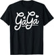 Gaga Gifts from Grandchildren Gaga Shirts Gaga T-Shirt - T-Shirt | Black