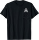 Seal In A Pocket Ocean Animal Funny Seal T-Shirt - T-Shirt | Black