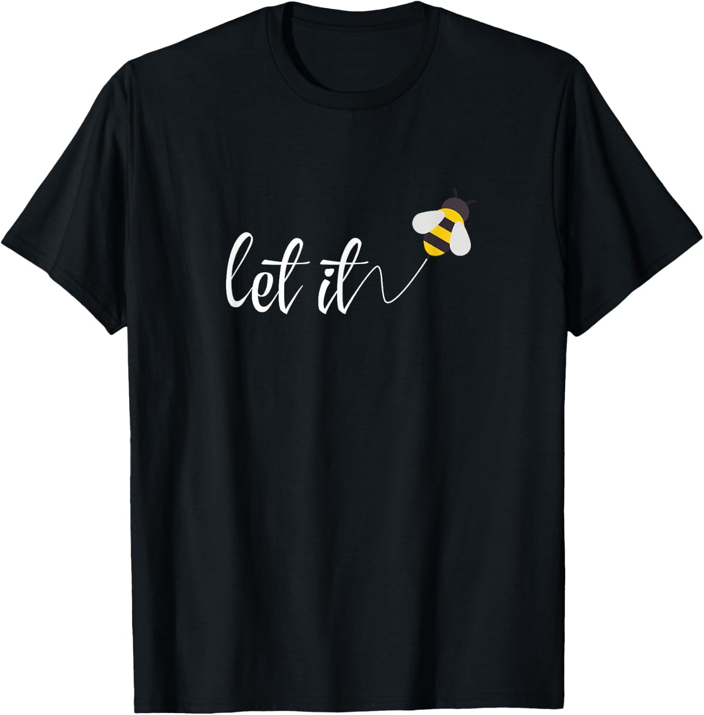 Let it Bee Be Kind Honey Beekeeper T-Shirt - T-Shirt | Black