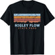 Higley Flow State Park New York Retro Cool T-Shirt - T-Shirt | Black