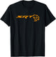 Dodge SRT Hellcat Orange , Black, S T-Shirt - T-Shirt | Black