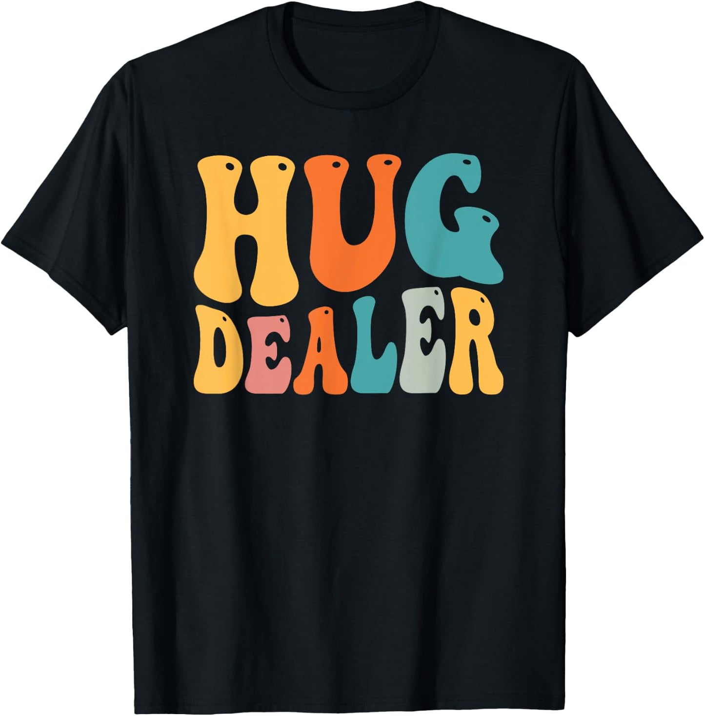 Free Hug Lovers Hug Dealer Gift T-Shirt - T-Shirt | Black