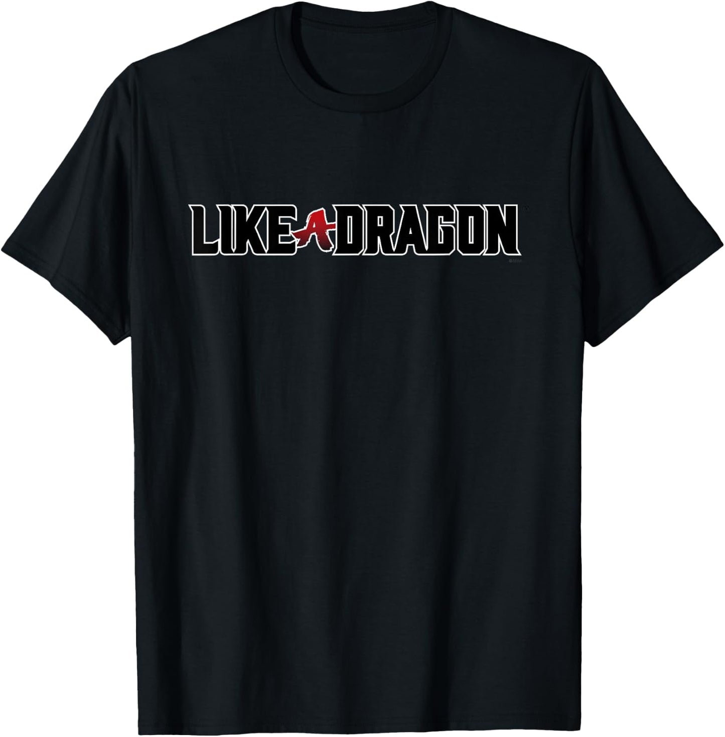 Like a Dragon & Yakuza black logo T-Shirt - T-Shirt | Black