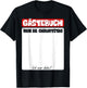 60. Geburtstag Gästebuch Ich War Dabei T-Shirt - T-Shirt | Black