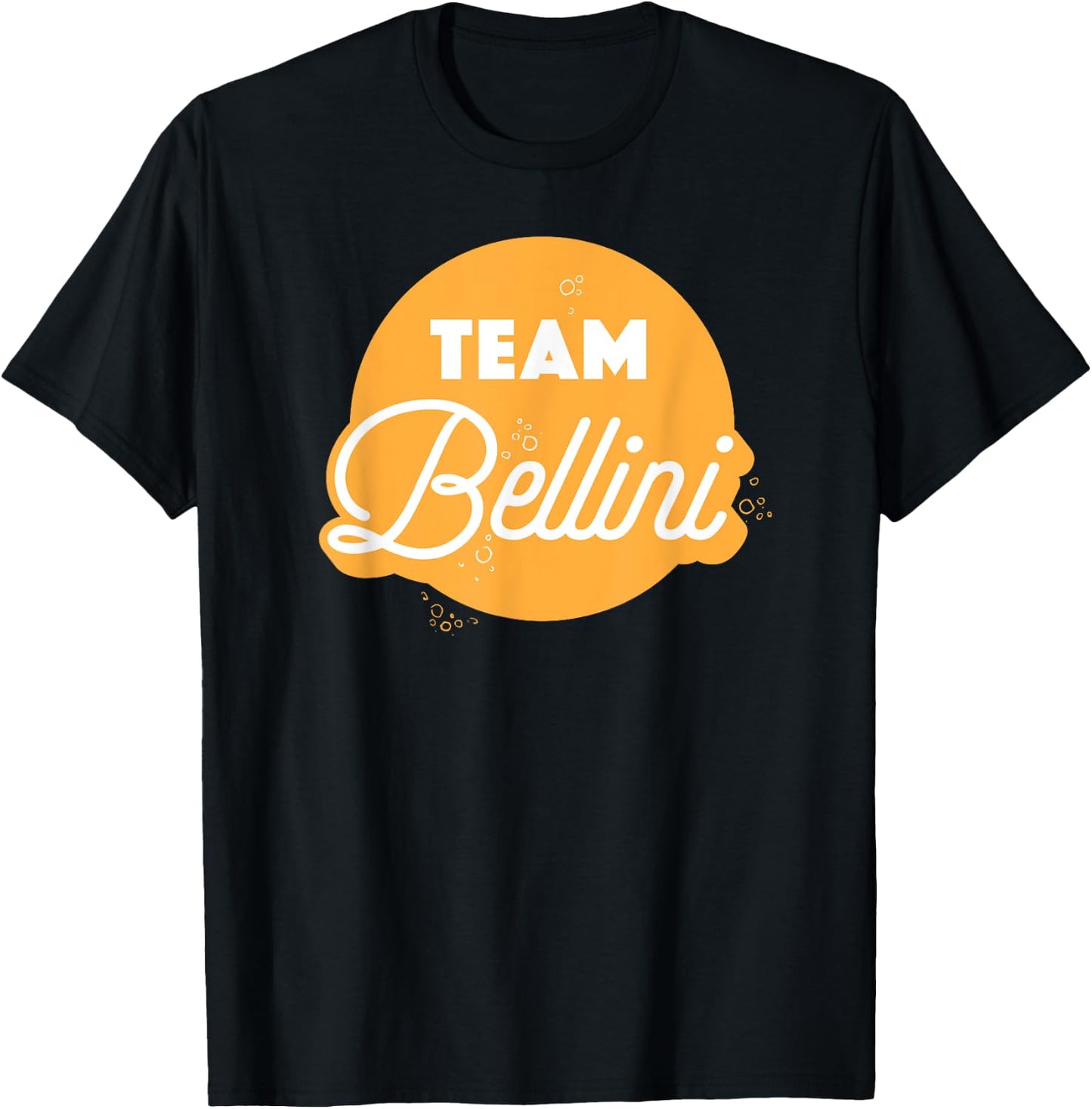 Team Bellini · Sommerdrink Retro T-Shirt - T-Shirt | Black
