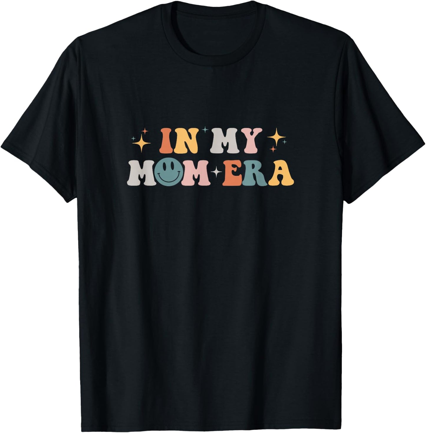 In my mom era T-Shirt - T-Shirt | Black
