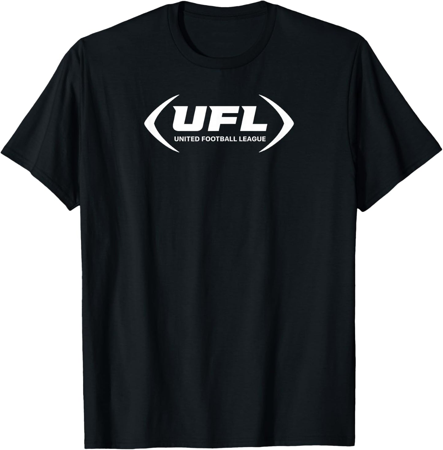 UFL Logo (Black) - United Football League T-Shirt - T-Shirt | Black