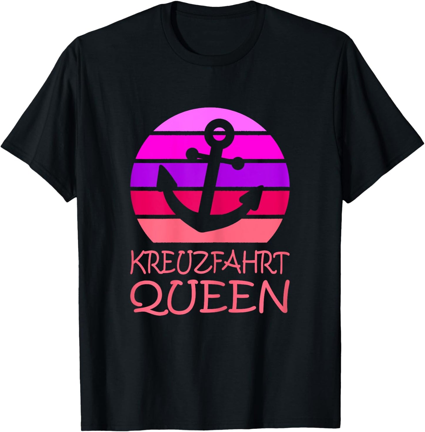 Cruise Queen Cruise Ship Sea Voyage Ship Women's , black T-Shirt - T-Shirt | Black