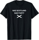 Nae Scotland Nae Party, Men, Women & Kids Funny No Scotland T-Shirt - T-Shirt | Black