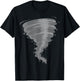Tornado - Storm Chaser - Scary Weather Hurricane T-Shirt - T-Shirt | Black