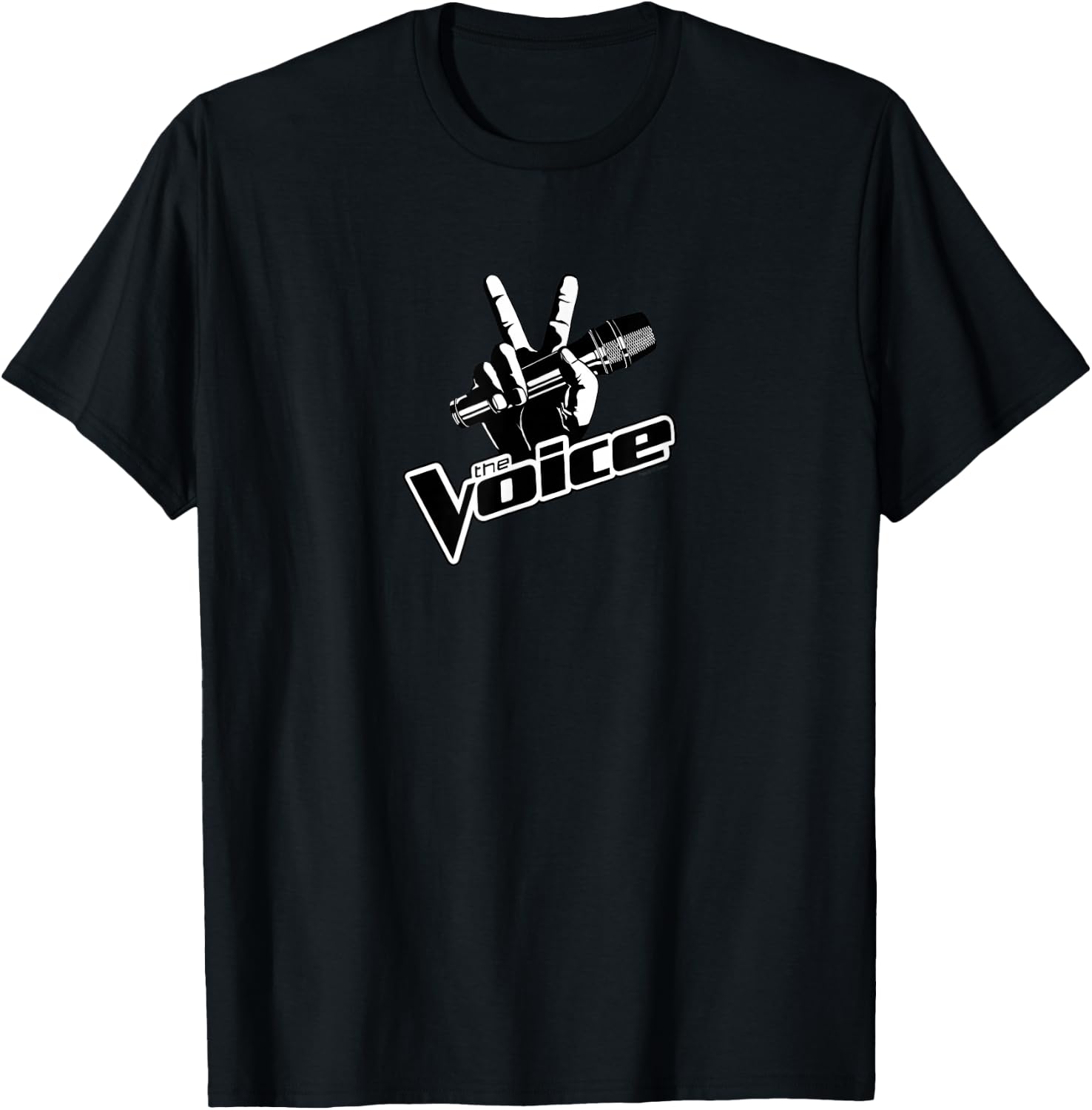 The Voice Logo T-Shirt - T-Shirt | Black