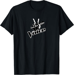 The Voice Logo T-Shirt - T-Shirt | Black