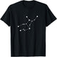 Virgo Astrology Zodiac Star Sign Constellation T-Shirt - T-Shirt | Black