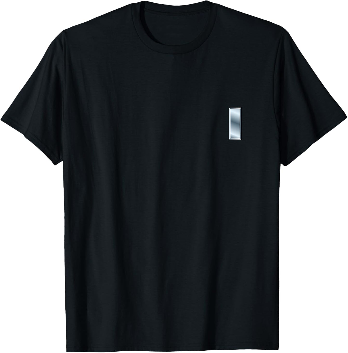 O-2 1LT First Lieutenant Officer Rank Insignia Army Division T-Shirt - T-Shirt | Black