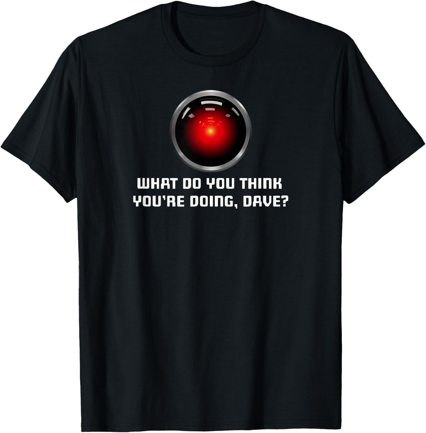 HAL 9000 Vintage Künstliche Intelligenz T-Shirt - T-Shirt | Black