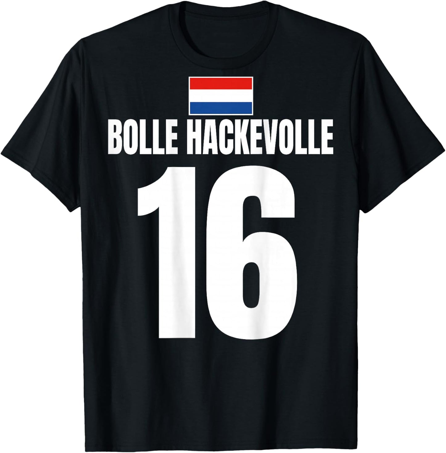 Gruppenoutfit Holland Sauf Trikot Festival Partygruppe Malle T-Shirt - T-Shirt | Black