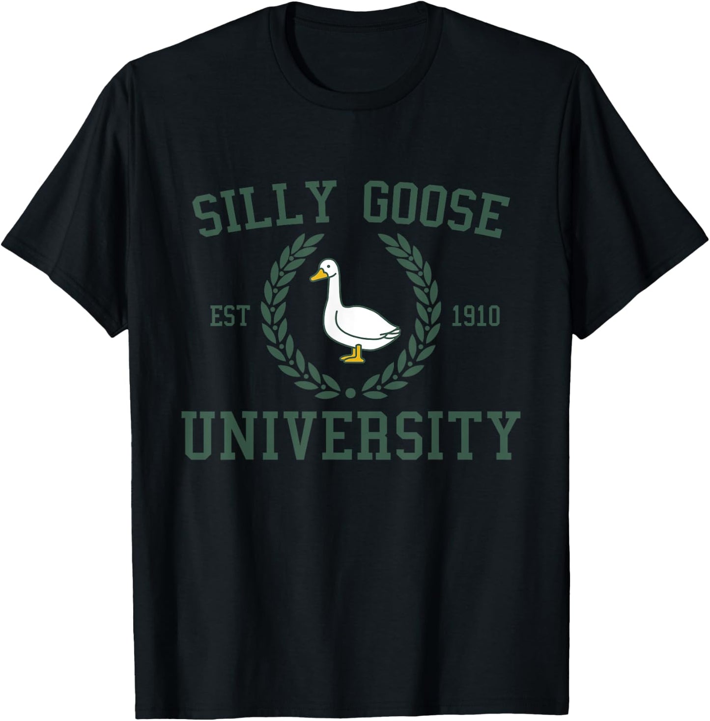 Silly Goose University Silly Goose Meme Costume T-Shirt - T-Shirt | Black