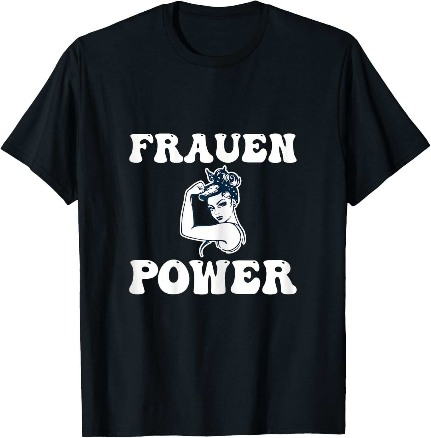 Women's Gift Women's Day World Women's Day Girlfriend , black T-Shirt - T-Shirt | Black
