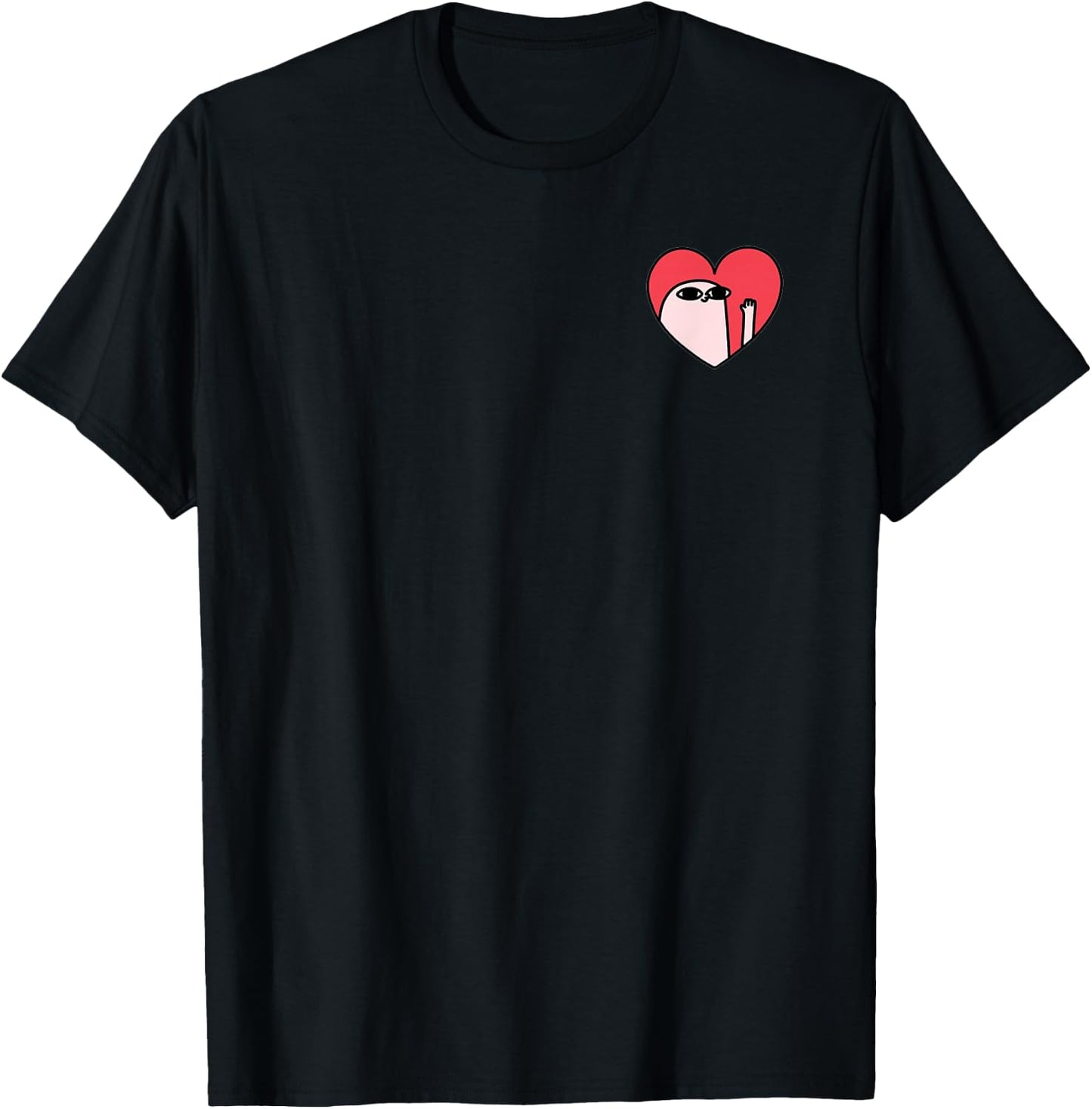 LoveYourself Ketnipz Herz- , -Erwachsene, Schwarz, S T-Shirt - T-Shirt | Black