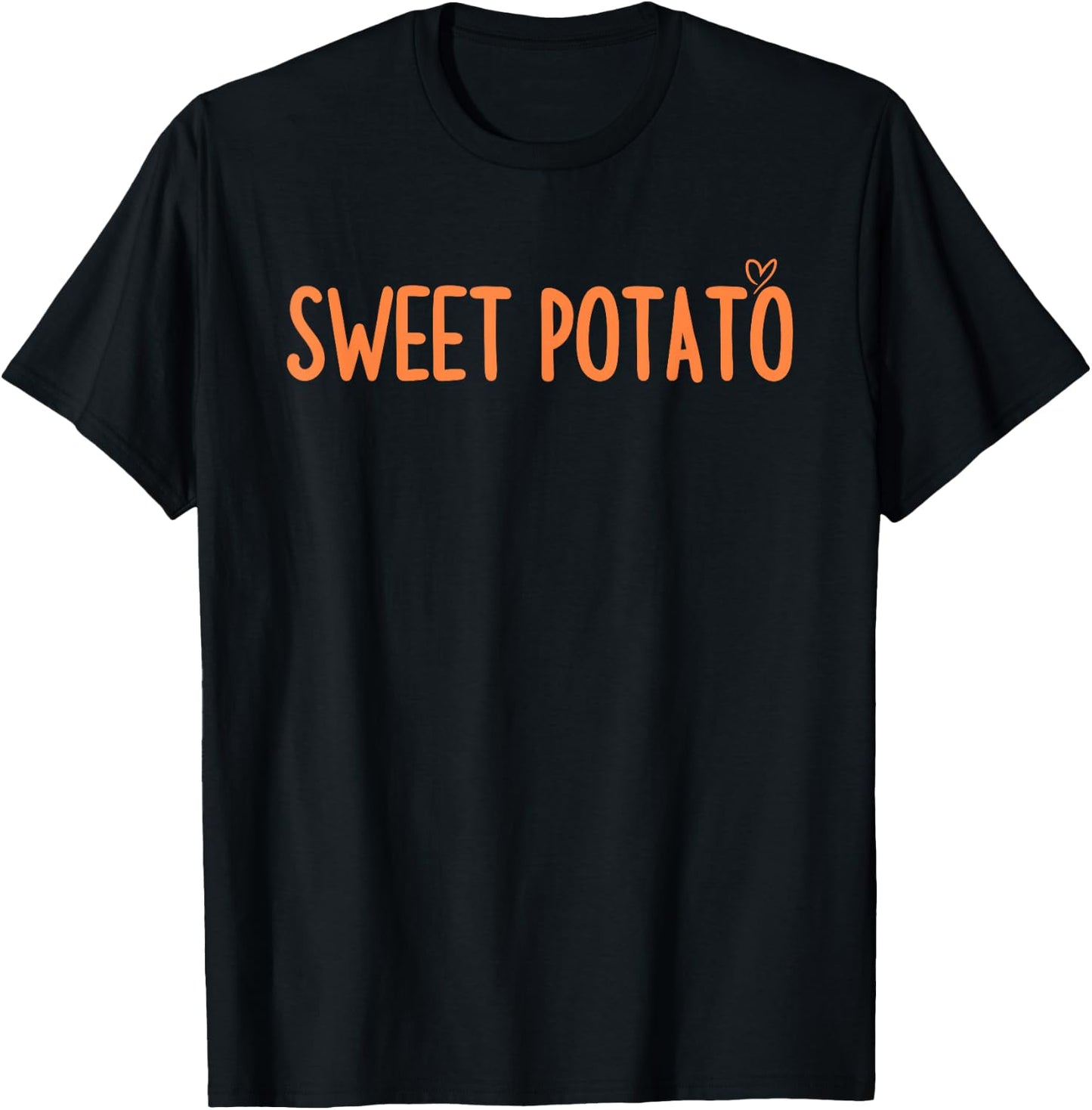Matching Sweet Potato and Kind of Rude Potato for Couples T-Shirt - T-Shirt | Black