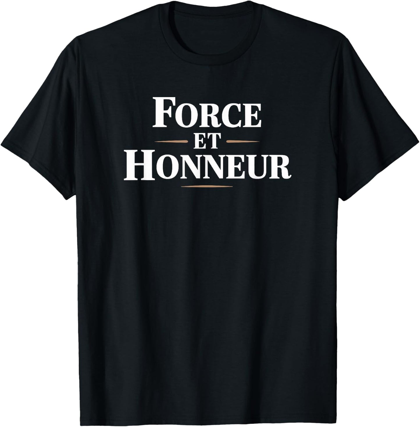 Strength and Honor , Black, S T-Shirt - T-Shirt | Black