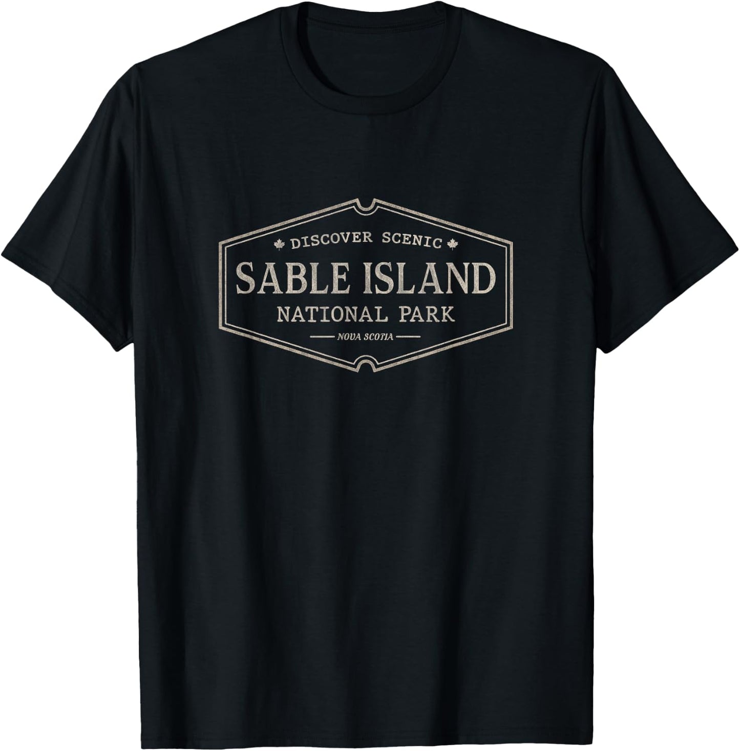 Sable Island National Park Nova Scotia | Sable Island Canada T-Shirt - T-Shirt | Black