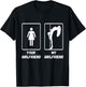 Your Girlfriend My Girlfriend Pole Dance Stripper T-Shirt - T-Shirt | Black