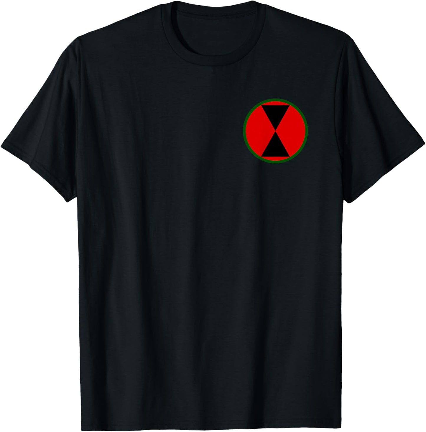 7th Infantry Division Patch - 7th ID T-Shirt - T-Shirt | Black