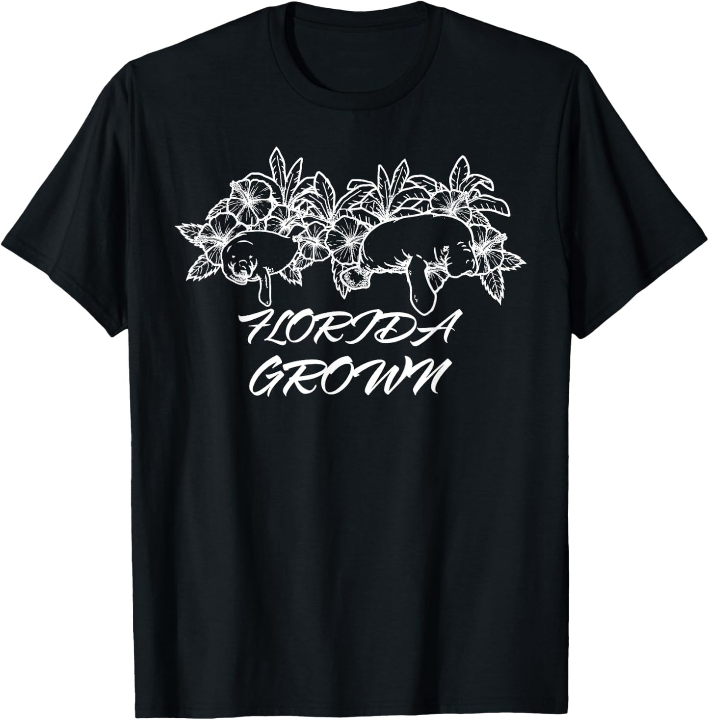 Florida Flo Grown Shirt Miami Orlando Tampa Destin Flag T-Shirt - T-Shirt | Black