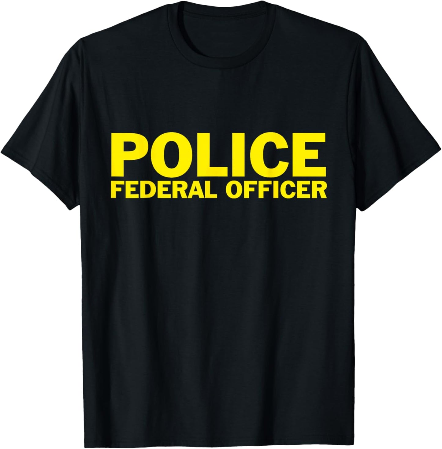 Federal Officer Police T-Shirt - T-Shirt | Black
