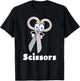 Funny Scissors Paper Rock Halloween Costumes Group Family T-Shirt - T-Shirt | Black