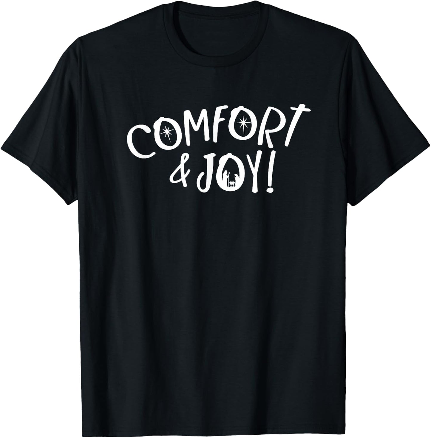 Comfort & Joy T-Shirt - T-Shirt | Black